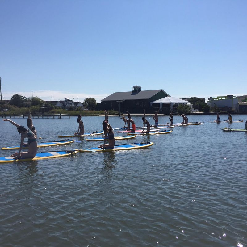 Paddle Board Yoga Dewey Beach