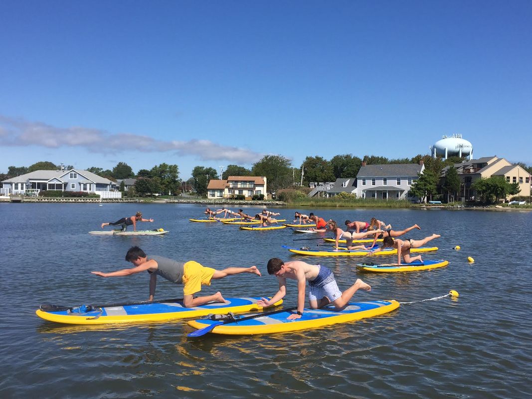 Paddle Board Yoga Dewey Beach