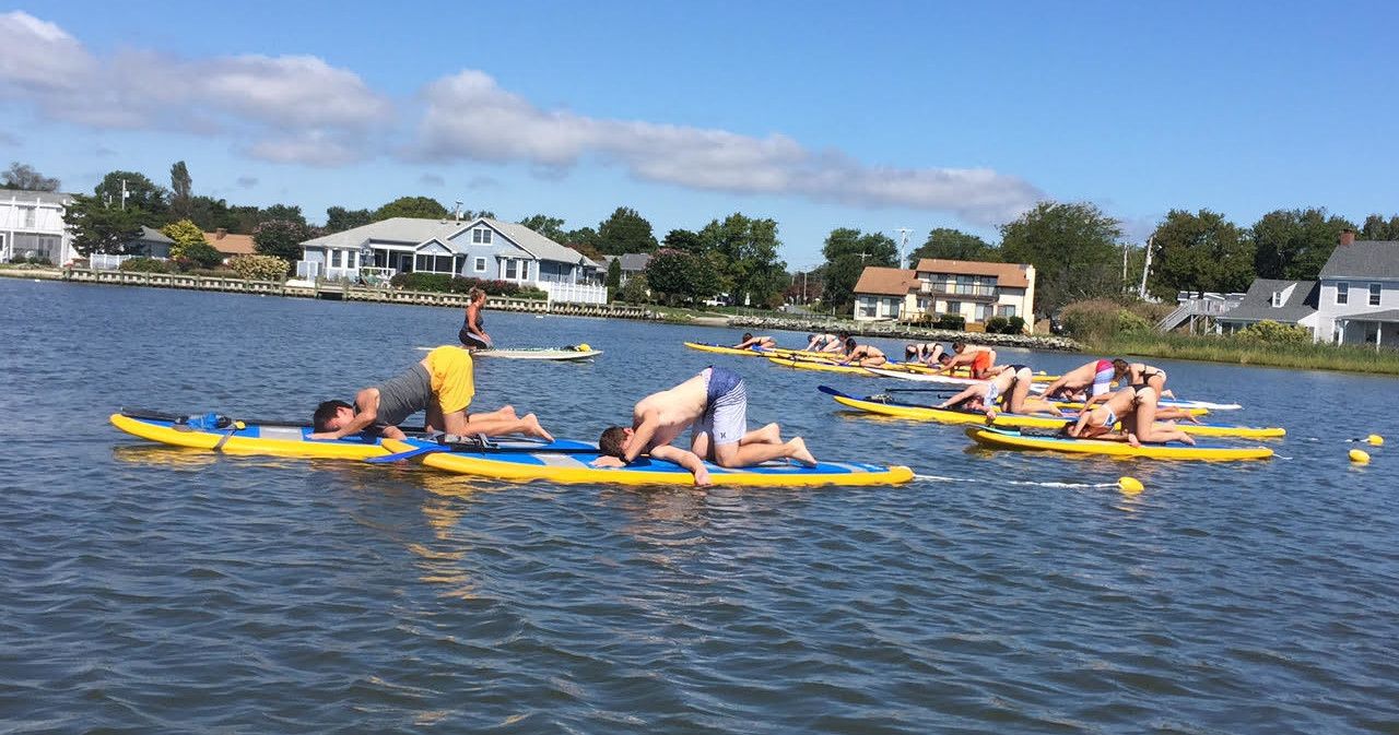 Paddle Board Yoga Dewey Beach