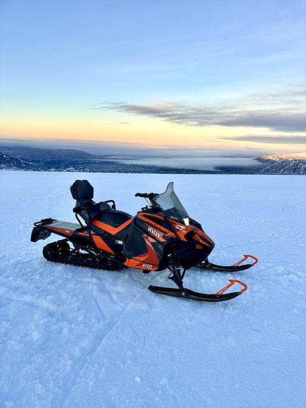 Snowmobile on Langjökull Glacier from Husafell (optional pick up from Reykjavik), photo 11 of 14