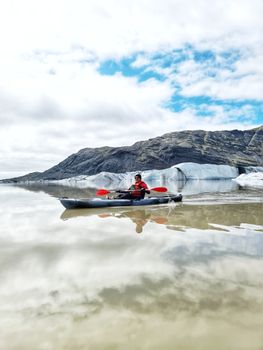 Glacier Kayak Adventure at Heinabergslón — photo 8