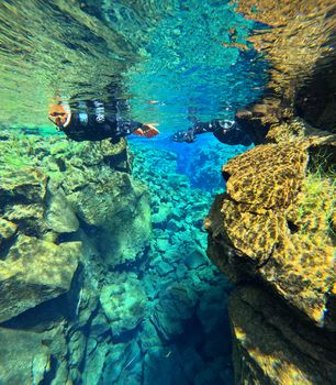 Snorkeling between Continents in Silfra - Free Underwater Photos — photo 11