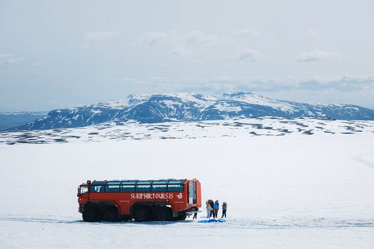 Ice Cave and Glacier Tour in Glacier Monster Truck from Gullfoss — photo 6