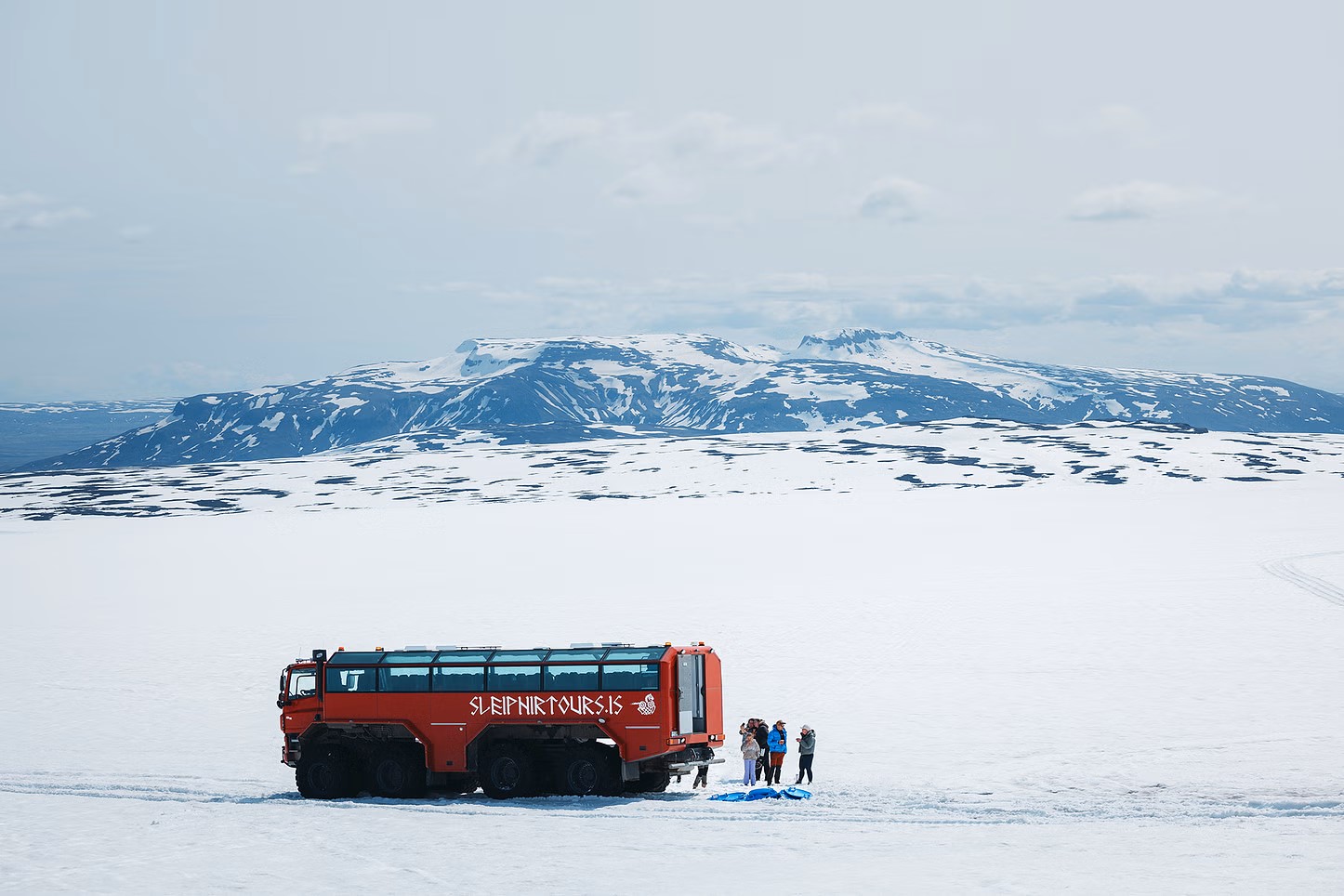 Ice Cave and Glacier Tour in Glacier Monster Truck from Gullfoss, photo 6 of 12