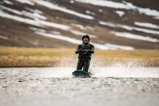 Private wakeboarding or waterskiing experience in Westfjords — photo 5