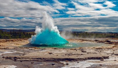 Golden Circle and Secret Lagoon Full Day Tour from Reykjavik by Minibus