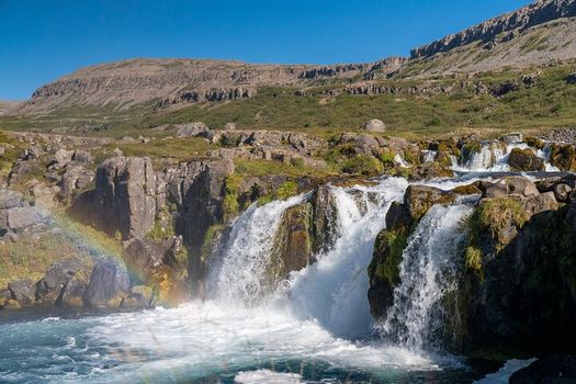 Sightseeing and water sports experience in Westfjords visiting Dynjandi waterfall — photo 12