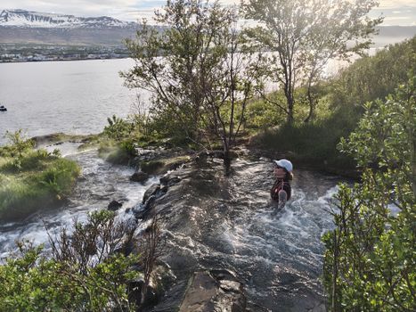 Akureyri Tandem Kayaking - Geothermal Waterfall & local coastline — photo 15