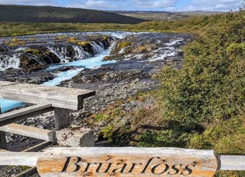 Golden Circle, Bruarfoss Waterfall & Kerid Volcanic crater — photo 6