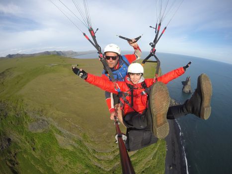 Paragliding tandem flight — photo 9
