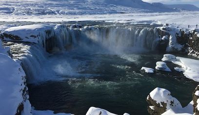 Lake Myvatn Day Tour and Godafoss Waterfall for Cruise Ships from Husavik Port