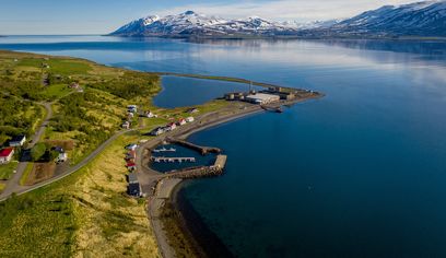 Arctic Coastline and Tröllaskagi (Troll) Peninsula