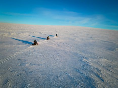 Snowmobile on Langjökull Glacier - Meet us in Husafell — photo 8