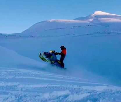 Adventure snowmobile tour Akureyri — photo 21