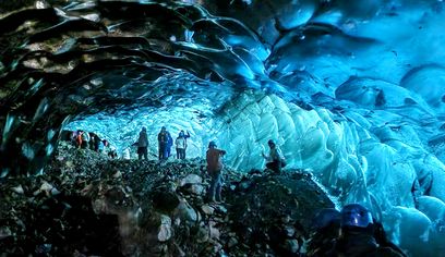 Ice cave - Inside the largest glacier