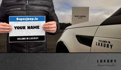 LUX 04 Luxury Private Transfers Reykjavik - via Blue Lagoon or via Sky lagoon - Keflavik Airport