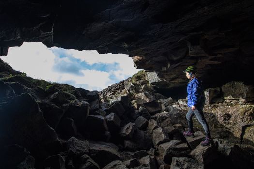 PRIVATE: Caving in Leidarendi - Lava Tunnel - Small Group — photo 2