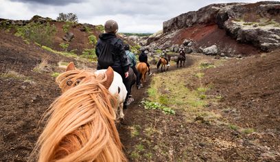 Red Lava Horse Riding Tour - Reykjavík