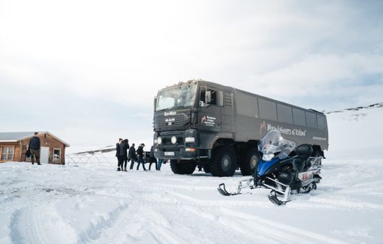 Meet us at Gullfoss - Snowmobile tour, available all year — photo 8