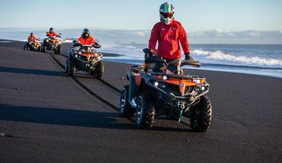 ATV Quad Express on Sólheimasandur