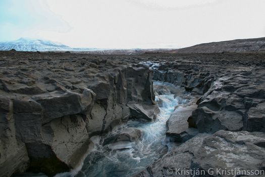 Iceland in a nutshell, Borgarfjordur, Husafell, Lava waterfall, glacier.