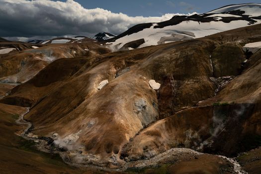 Hike in the Highlands, in the steaming valley of Kerlingarfjöll — photo 8