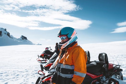 Glacier Snowmobiling & Ice Cave from Geysir Area — photo 4