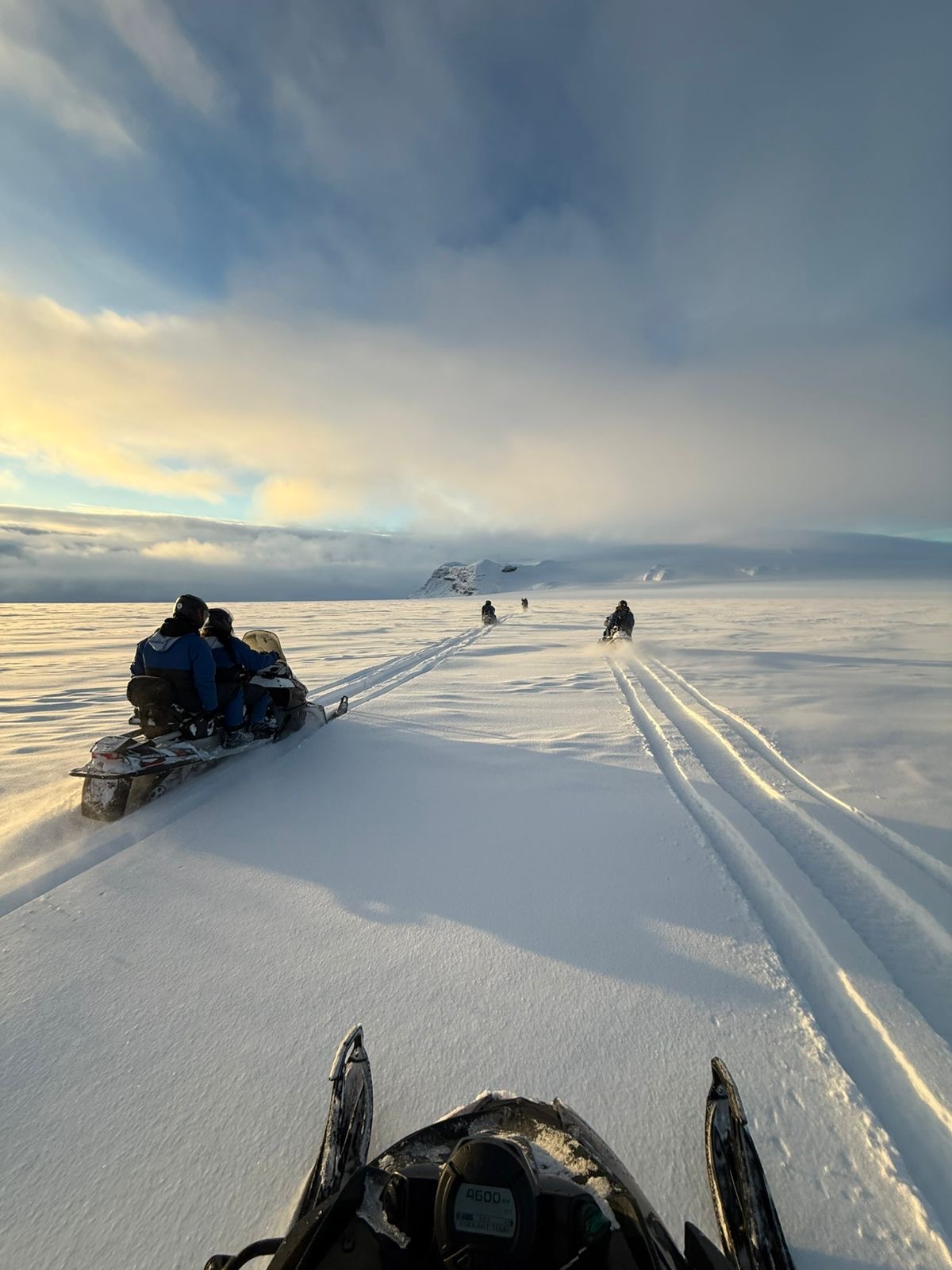 Snowmobile on Langjökull Glacier from Husafell (optional pick up from Reykjavik), photo 10 of 14