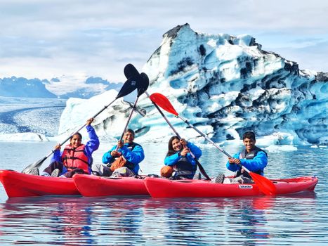 Kayaking at The Glacier Lagoon — photo 14