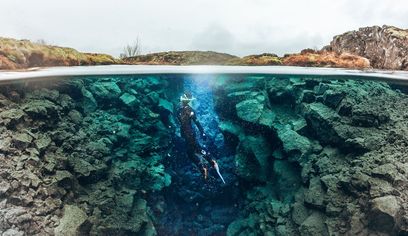 Self drive: Wetsuit Snorkeling in Silfra - with underwater photos