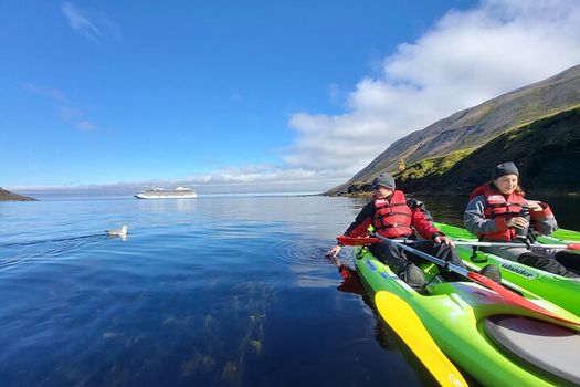 Private: Guided kayak tour in Siglufjörður / Siglufjordur. — photo 5