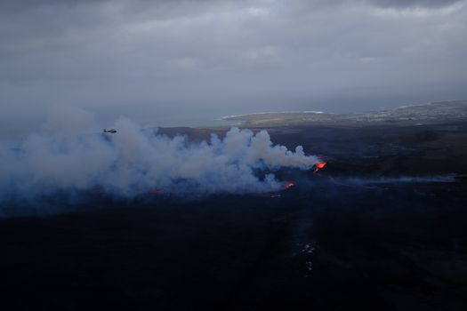Private Helicopter tour: Flyover New Volcanic Area in Iceland — photo 3