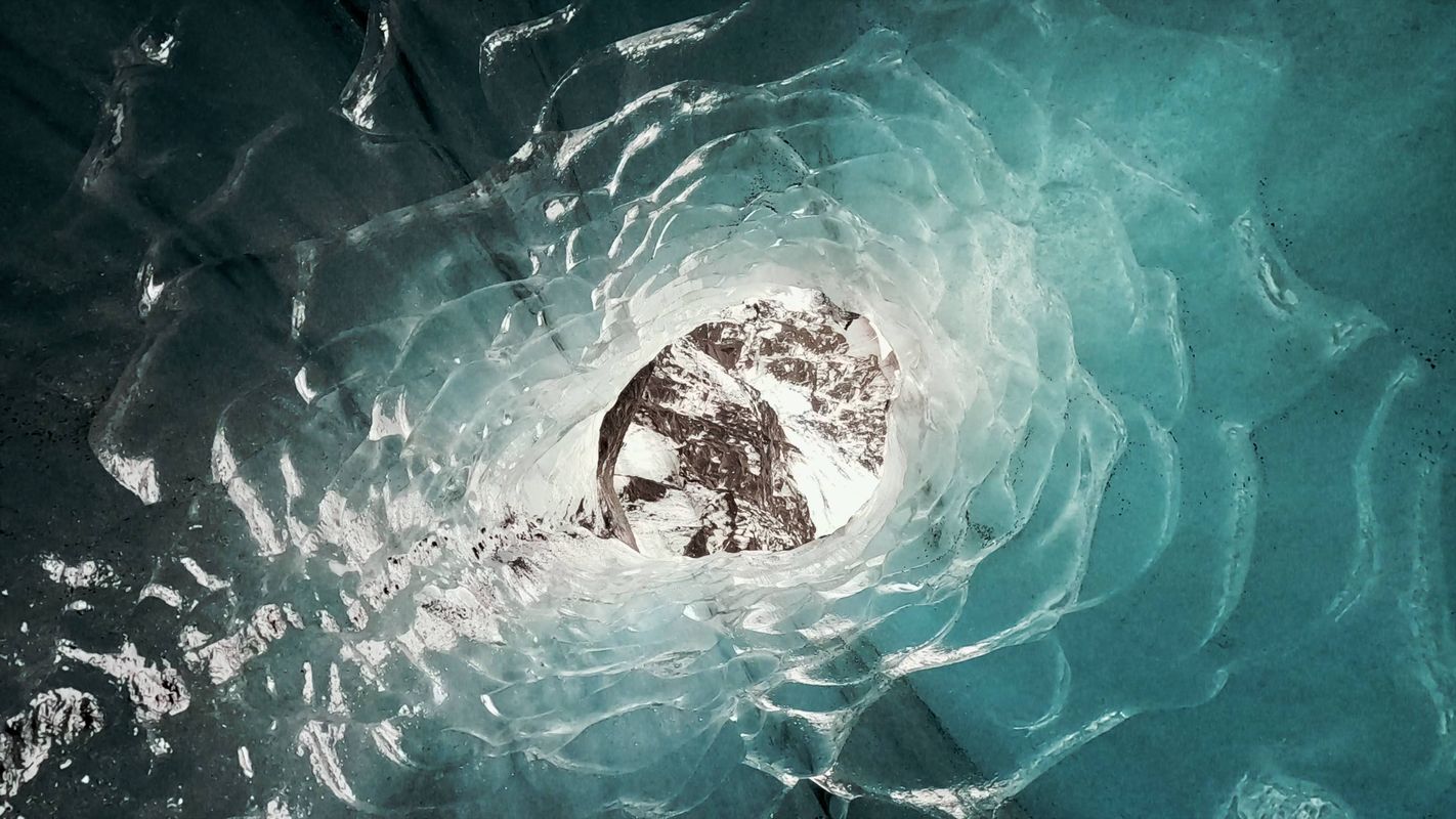 Katla Ice Cave & Black Beach with Drone, photo 12 of 21