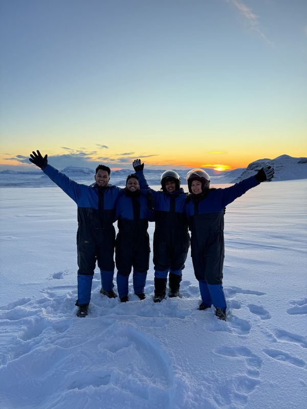 Snowmobile on Langjökull Glacier from Husafell (optional pick up from Reykjavik), photo 7 of 14