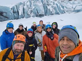 Capturing the Frozen Beauty: Private Glacier Hike on Sólheimajökull