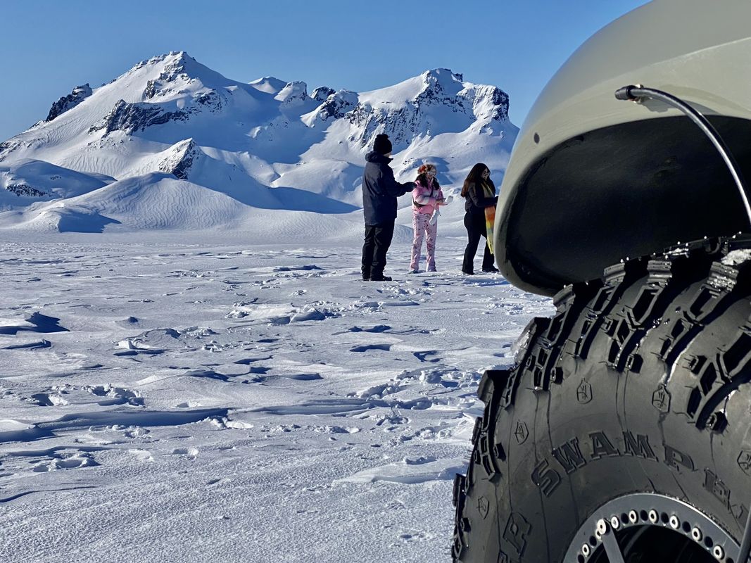 Private Eyjafjallajökull Glacier Super Jeep Tour and snowmobile DAY Tour, photo 2 of 17