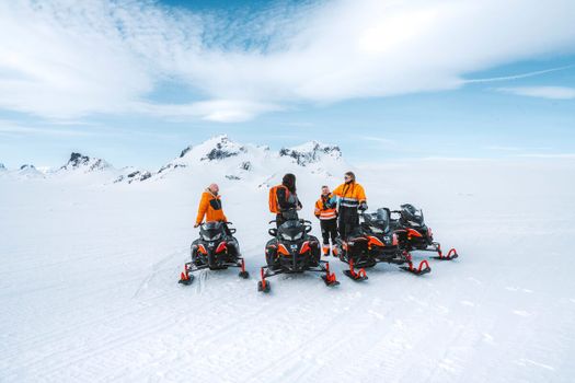 Glacier Snowmobiling & Ice Cave from Geysir Area — photo 7