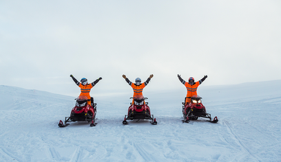 Into The Glacier - With Snowmobiling From Reykjavík