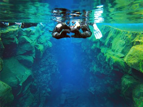 Snorkeling between Continents in Silfra - Free Underwater Photos — photo 9