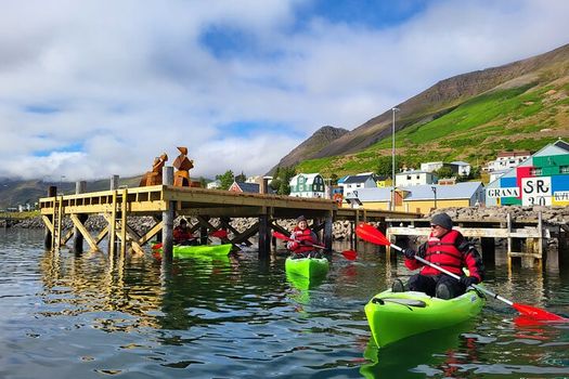 Private: Guided kayak tour in Siglufjörður / Siglufjordur. — photo 6