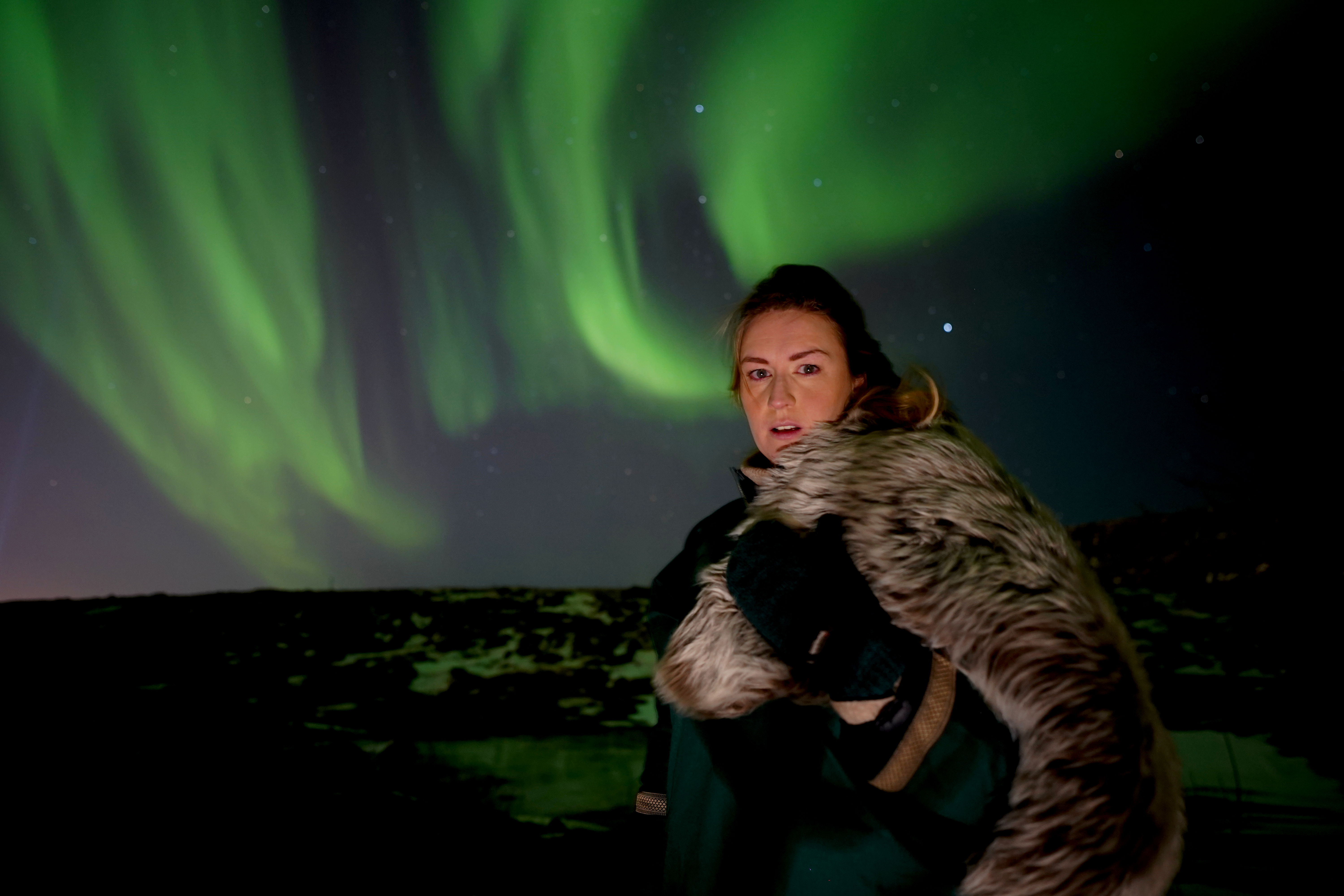 Northern Lights w/Aurora Viking -Minibus - free pro photos - Free Retry