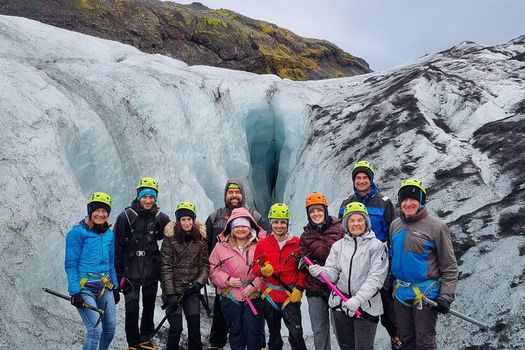 Glacier Hike, South Coast Waterfalls, Black Sand Beach and Sky Lagoon — photo 8