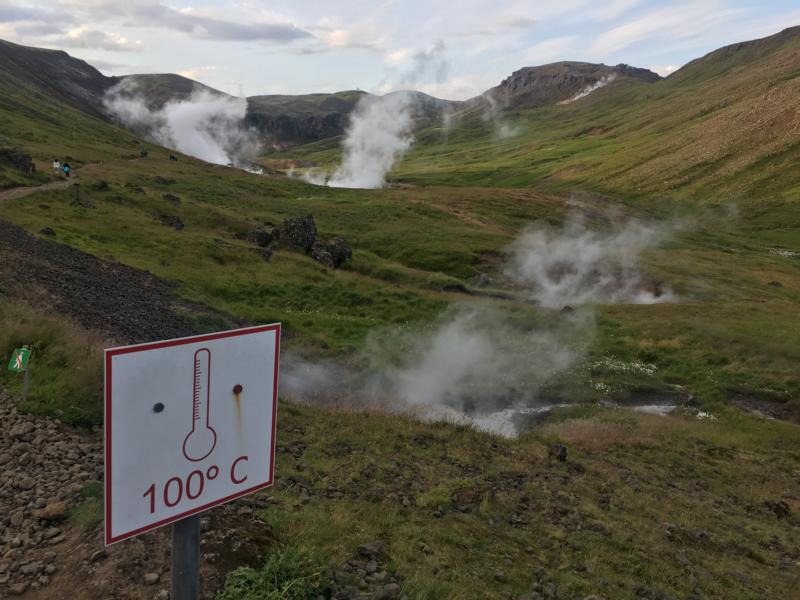 Northern Lights Hike to Reykjadalur Hot River, photo 5 of 8
