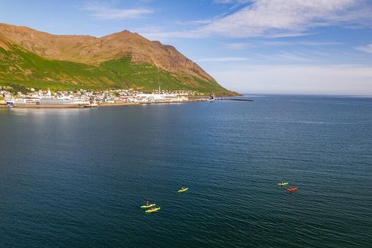 Guided kayak tour in Siglufjörður / Siglufjordur. — photo 6