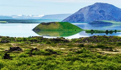 Myvatn, Waterfall, Hot Springs & Volcanoes Tour from Akureyri