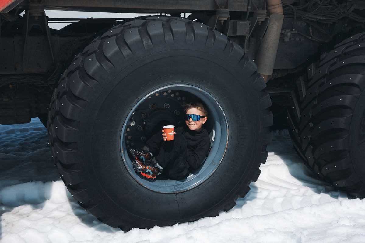 Ice Cave and Glacier Tour in Glacier Monster Truck from Gullfoss, photo 9 of 12