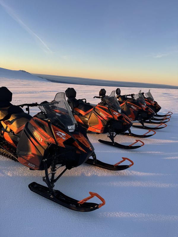 Snowmobile on Langjökull Glacier from Husafell (optional pick up from Reykjavik), photo 6 of 14
