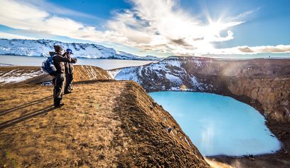 Askja Caldera & Herðubreiðarlindir  - Super jeep day tour