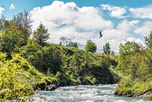 Zipline Adventure Through Glerárgil River Canyon in Akureyri Town — photo 10
