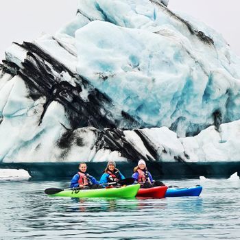 Kayaking at The Glacier Lagoon — photo 17